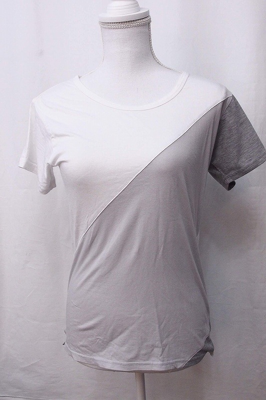S*レイジブルー RAGEBLUE 半袖　Tシャツ M ホワイト×グレー nm3812155133_画像1