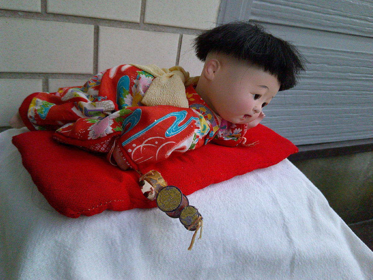 〇ハイハイ　赤ちゃん市松人形_画像3
