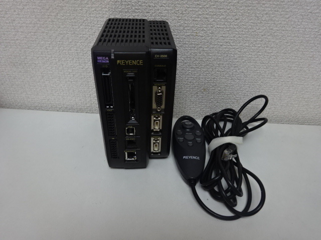 KEYENCE FA画像処理 CCDカメラ CV-3500 OP-84231 セット_画像1