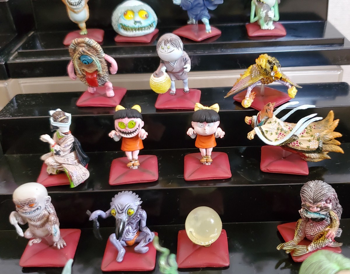 妖怪フィギュアコレクション大百怪 第四種 ノーマルコンプ 彩色版 Yahoo!オークション - 水木しげる 妖怪フィギュアコレクション