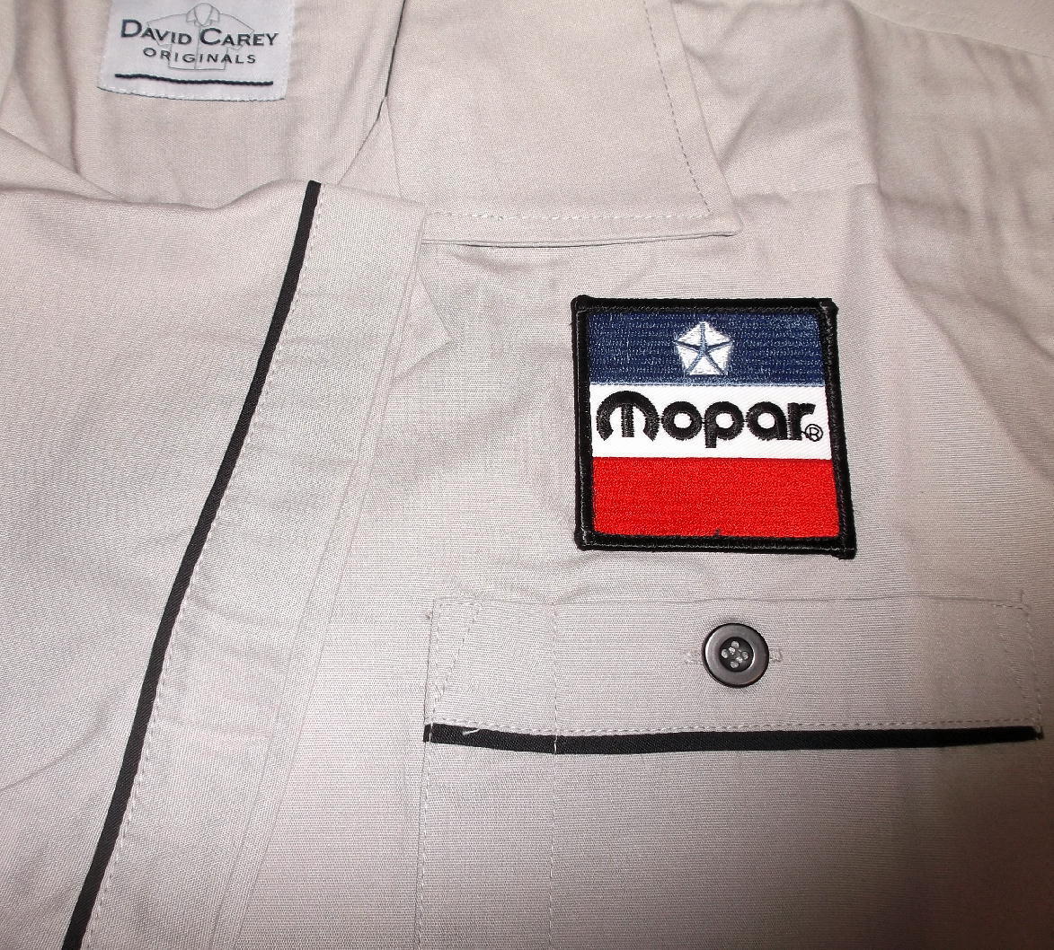 ★モパー ワークシャツ Mopar 72 Mechanics Shirt - L 正規品 半袖シャツ アメ車 カスタム メカニック ホットロッド hemi v8 nascar nhra_画像2