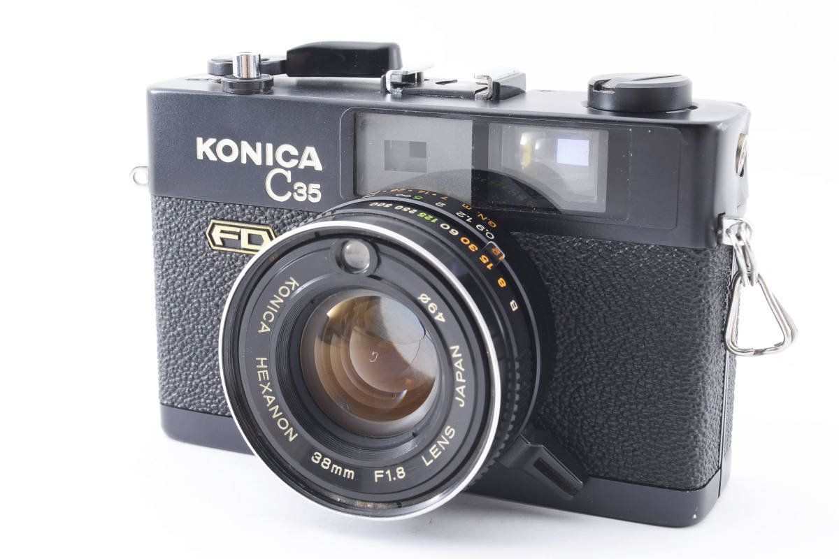 最適な材料 ☆訳アリ特価品☆コニカ KONICA C35 FD ブラック