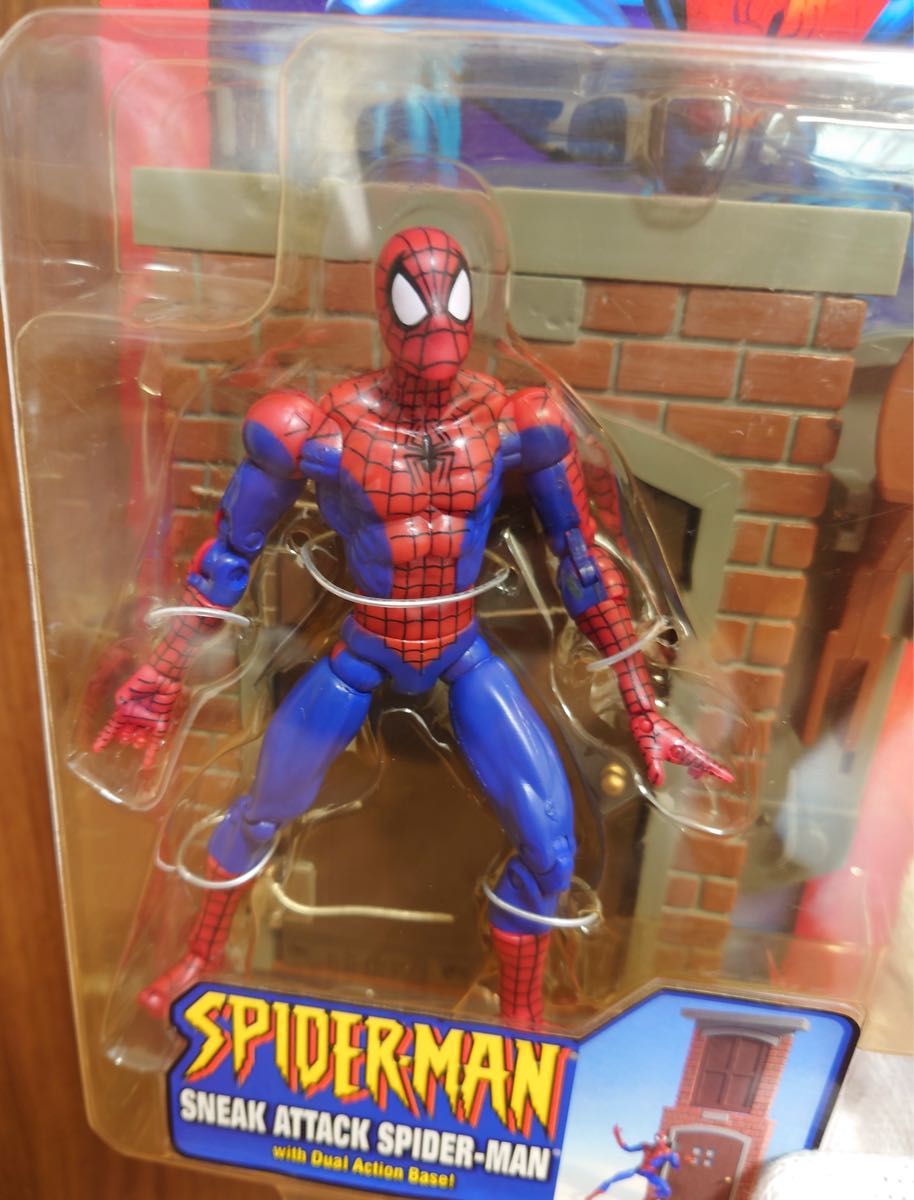 TOYBIZ トイビズ スパイダーマンクラシック シリーズ11 スニークアタック スパイダーマン ①