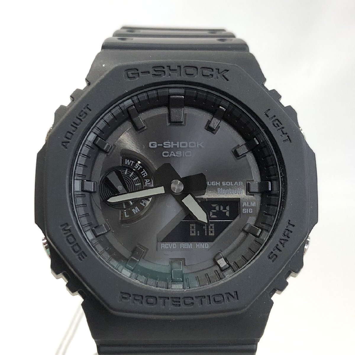 新品 CASIO カシオ G-SHOCK 電波ソーラー腕時計 GA-B2100-1A1JF ブラック タフソーラー メンズ モバイルリンク 質屋の質セブン_画像3