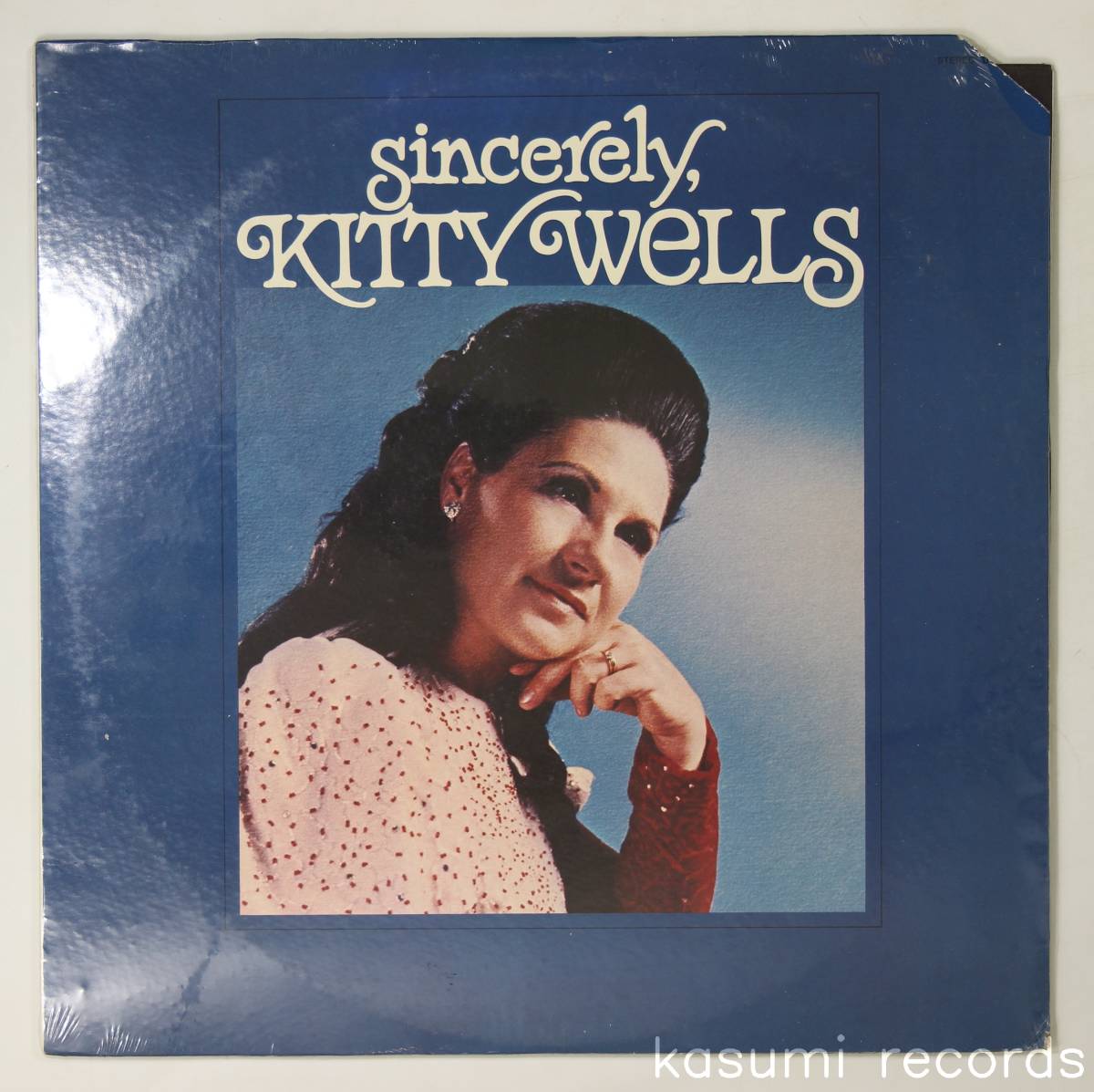 【US-ORIG.LP】KITTY WELLS/SINCERELY(並良品,72年カントリーボーカル,DECCA)_画像1