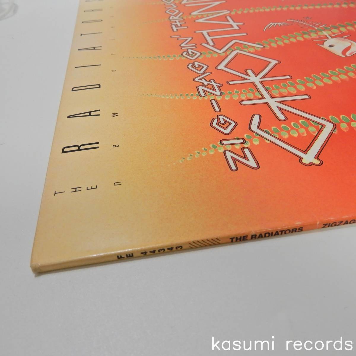 【US-ORIG. LP】RADIATORS/ZIG-ZAGGIN' THROUGH GHOSTLAND(並良品,89年カントリーロック)_画像3