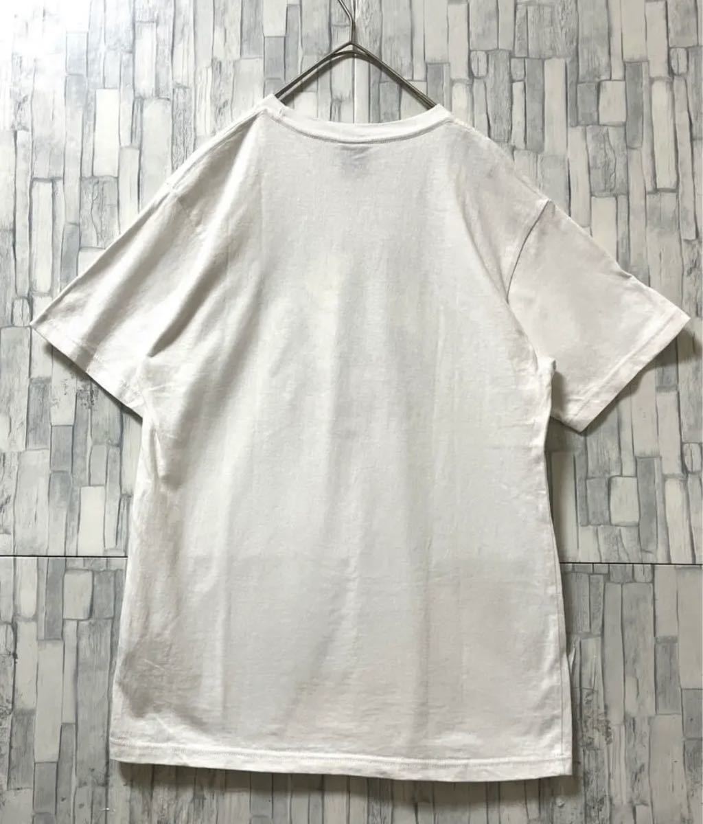 stussy ステューシー 半袖 Tシャツ ビッグロゴ デカロゴ サイズM ホワイト ヴィーナス 送料無料