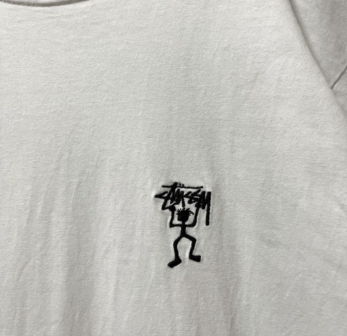 stussy ステューシー 半袖 Tシャツ シャドーマン ワンポイントロゴ