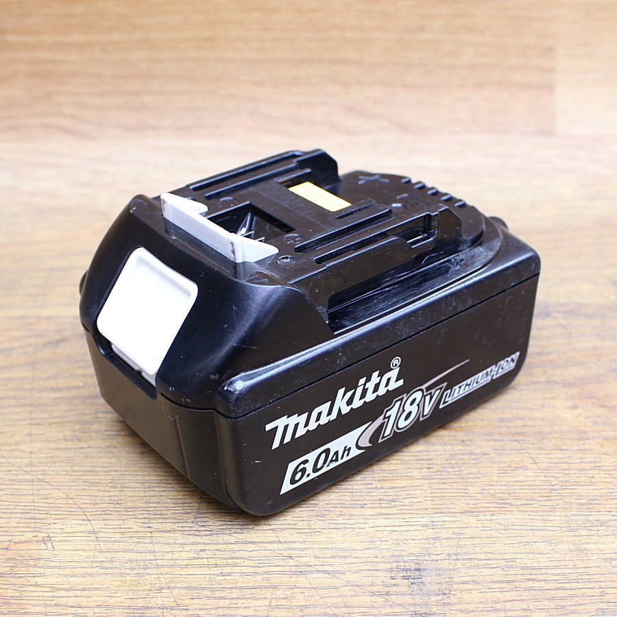 (1)makita/マキタ BL1860B リチウムイオンバッテリ 18V/6.0Ah 残容量表示付