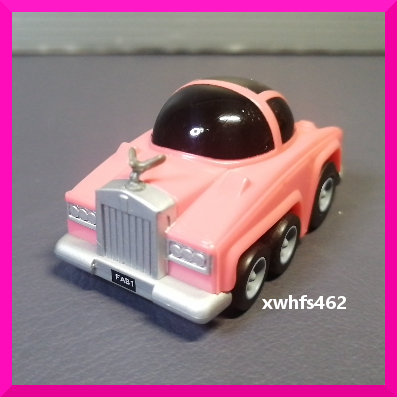 即決美品 チョロQ サンダーバード ペネロープ号 TAKARA 2000 ロールスロイス アメ車 ピンク FAB1 旧車 限定 絶版 ミニカー プルバック 111の画像1