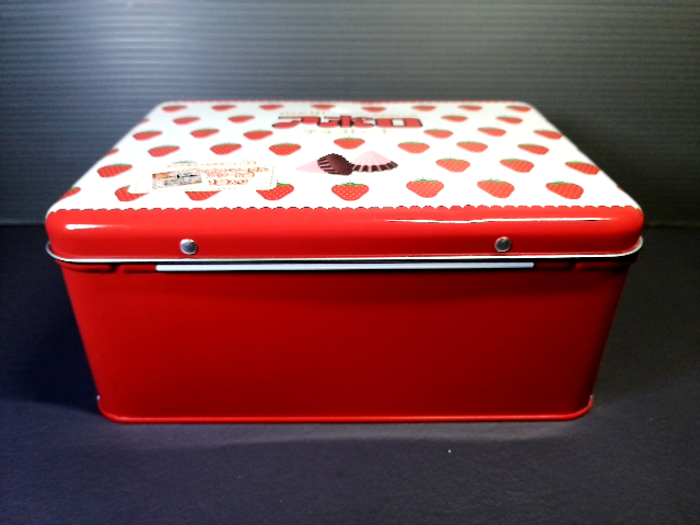  prompt decision Meiji Apollo trunk can chocolate can empty can make-up box toy storage small articles card accessory case inserting sewing box toolbox box