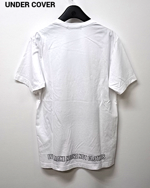 M【UNDER COVER U LOGO Tee White アンダーカバー Tシャツ Uロゴ Tシャツ ホワイト UNDERCOVER WE MAKE NOISE NOT CLOTHES】_画像3