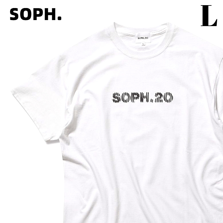 L 新品【SOPH.20 TEE White ソフ Tシャツ SOPH.設立20周年記念 白 ホワイト SOPHNET. ソフネット】