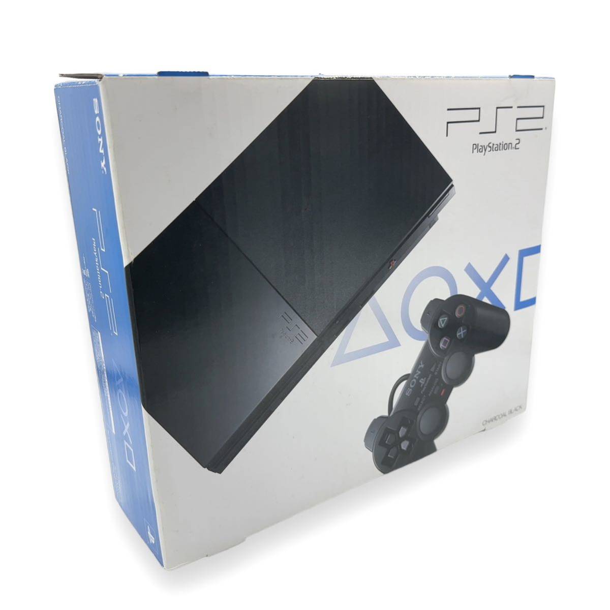 SONY PS2 本体 SCPH-90000CB チャコールブラック 完品 PlayStation2 プレステ2 動作保証付き