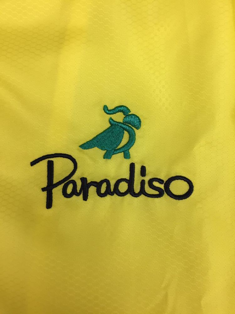 パラディーゾ Paradiso ゴルフ ブリジストン ウインドジャケット 2WAY イエロー メンズ Mサイズ ～ ｜PayPayフリマ