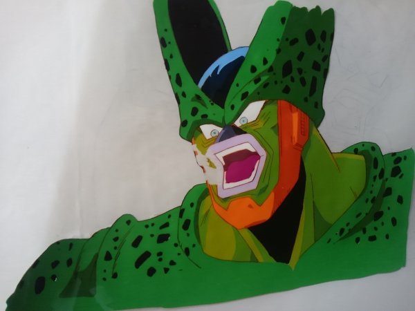 ドラゴンボールZ 人造人間18号 セル画(動画貼り付き)|セル画 ドラゴンボールZ 人造人間18号 セル画(動画貼り付き)|セル画