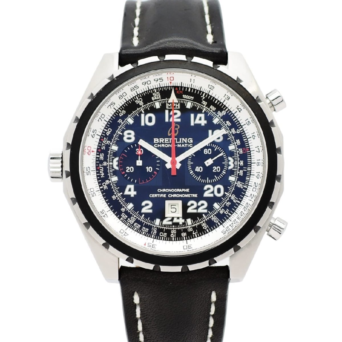 ブライトリング クロノマチック A22360 BREITLING ChronoMatic AT Calf Leather C002438_画像1