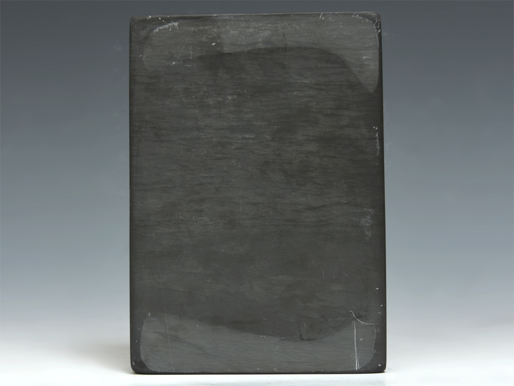 時代端渓硯歙州硯鶴彫入硯重876g 石紋中国美術文房四宝硯石書道具