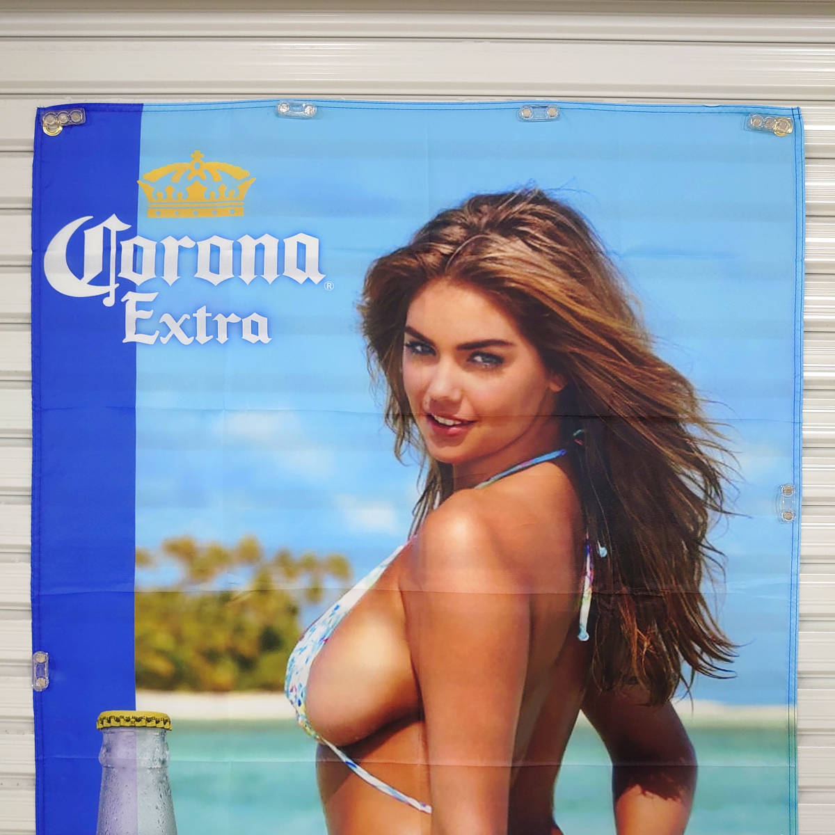 ■コロナエキストラ　フラッグ　Corona アメリカン雑貨 セクシー コロナ 海外ビール ガレージ装飾 旗 ノベルティ コロナビール 82 バナー_画像5