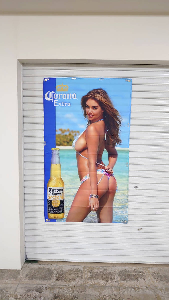 ■コロナエキストラ　フラッグ　Corona アメリカン雑貨 セクシー コロナ 海外ビール ガレージ装飾 旗 ノベルティ コロナビール 82 バナー_画像9