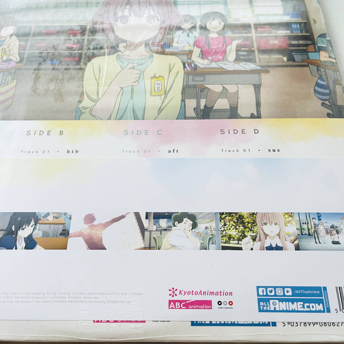  new goods unopened limitation Press record 2LP(.. shape - A Silent Voice ) original soundtrack mountain rice field furthermore . large now good hour / new sea .