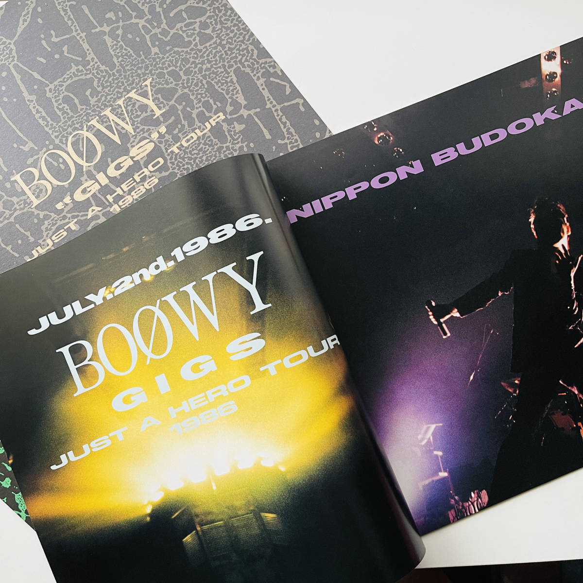 稀少 ボックス レコード 美盤〔 BOOWY - GIGS Just A Hero Tour 1986 〕ボウイ 氷室京介 布袋寅泰_画像7