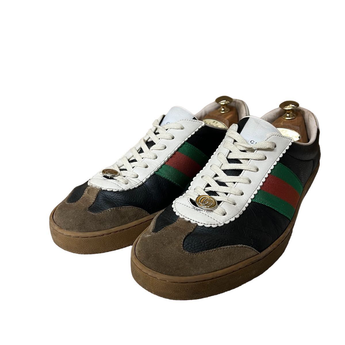 お得最安値】 GUCCI/グッチ スニーカー GGマーモント ネイビー