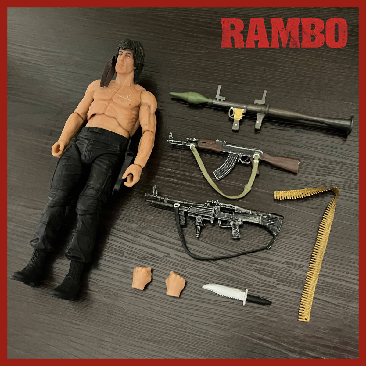 激レア!!】RAMBO ランボー アクション フィギュア/ジョン 激レア!!】RAMBO ランボー アクション フィギュア/ジョン