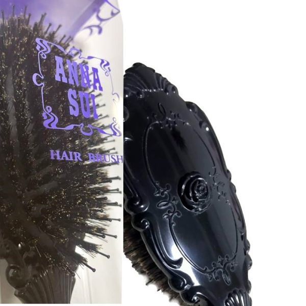 [CU]ANNA SUI Anna Sui hair - brush brush .ana-hairbrush cosme cosmetics gift view ti lady's [ new goods ]