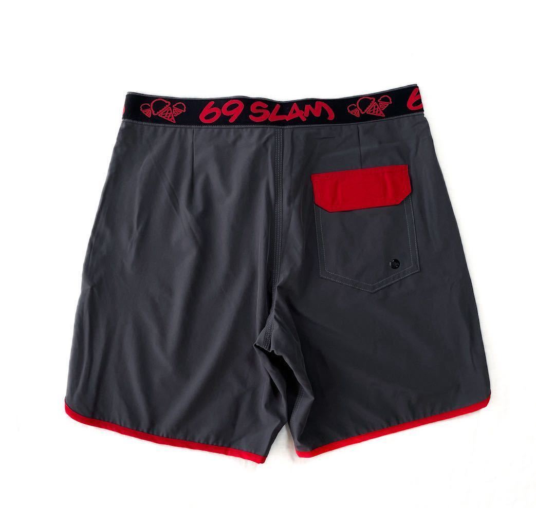超人気の 新品 海パン W32 サーフパンツ 4WAY ロックスラム 69SLAM