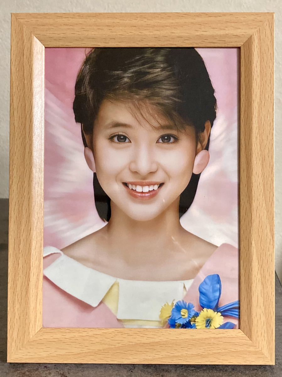 レア⭐︎松田聖子フレーム写真 松田聖子 フレーム付き ブロマイド 写真|Yahoo!フリマ(旧