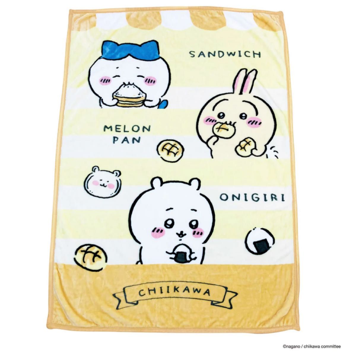 ちいかわ ジュニアサイズ毛布 おにぎりとパン|Yahoo!フリマ(旧 ちいかわ ジュニアサイズ毛布 おにぎりとパン|Yahoo!フリマ(旧