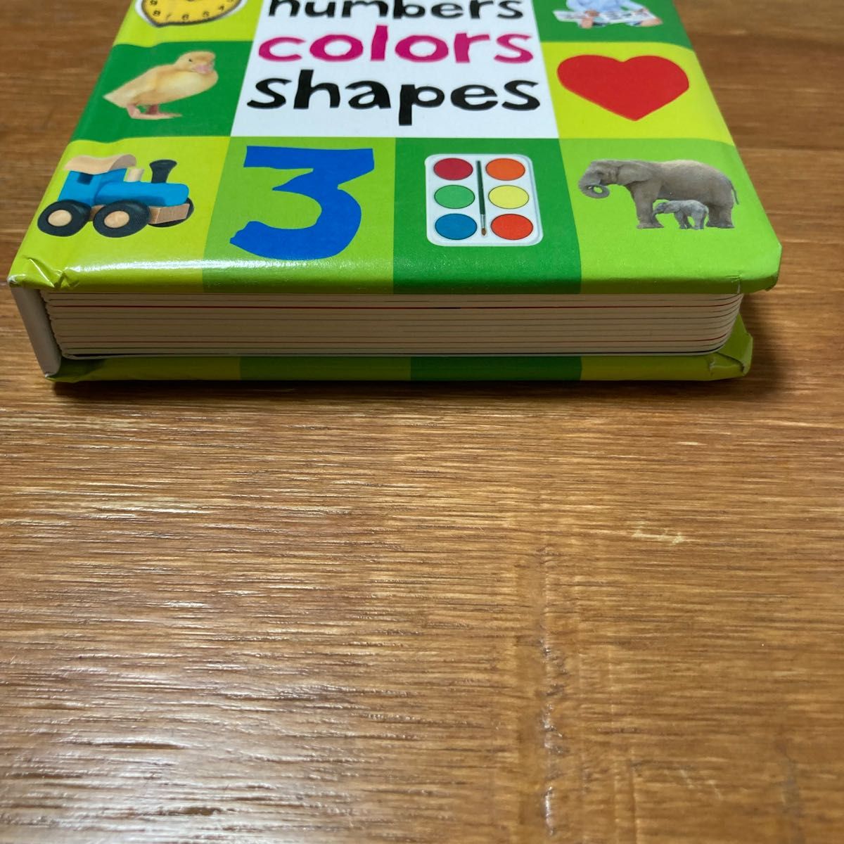 【新品未使用！】numbers colors shapes  英語絵本