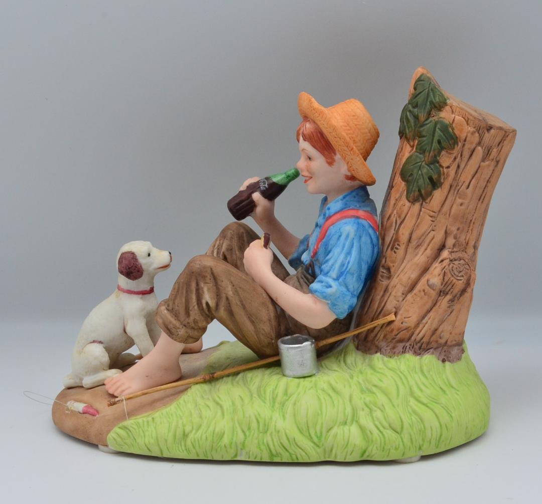 人気デザイナー はだしの少年 ★ノーマンロックウェル コカ・コーラ コラボ 限定品 ヴィンテージ 洋風 人気デザイナー はだしの少年 ★ノーマンロックウェル コカ・コーラ コラボ 限定品 ヴィンテージ 洋風