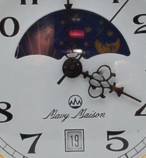 マビーメイゾン　Mavy Maison　懐中時計　ゴールド　3針　日付_画像4