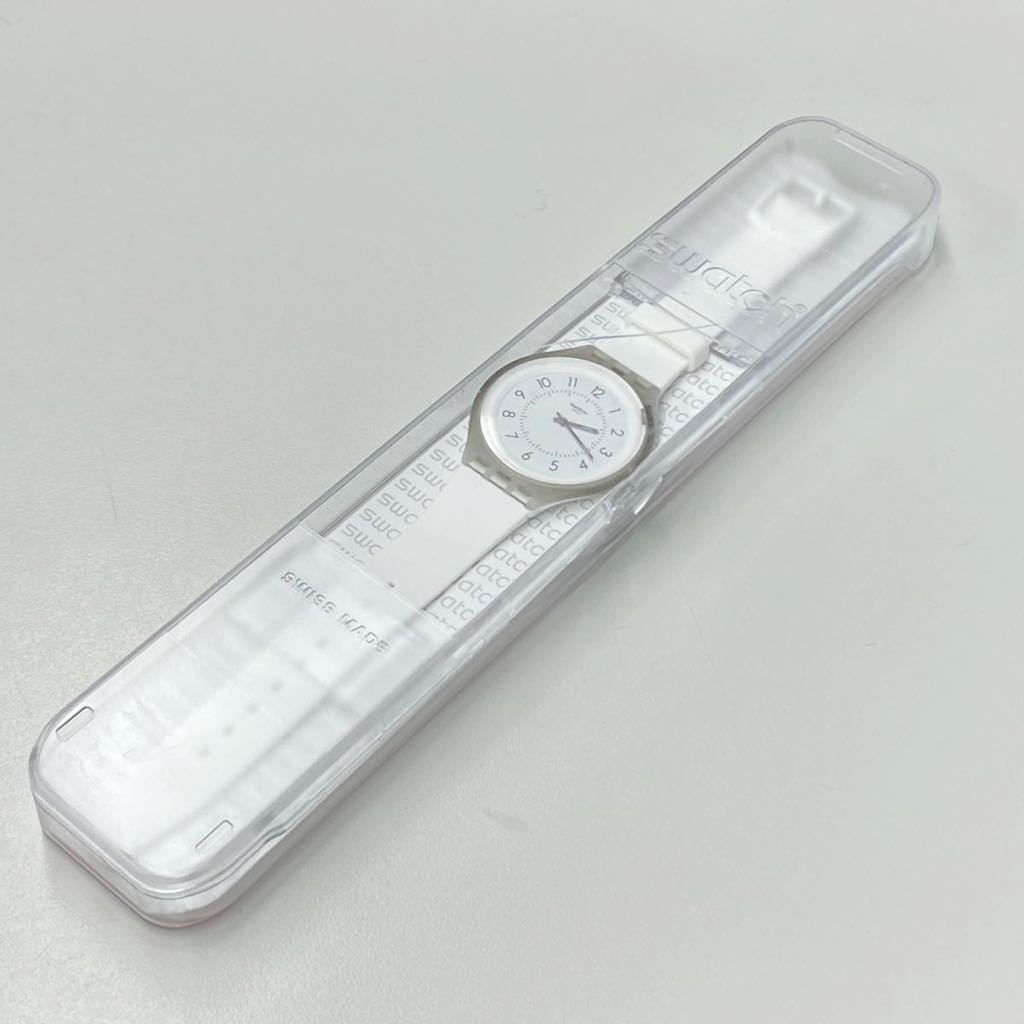 SWATCH Swatch SKINSNOW SVUW101 Швейцария производства мужские наручные часы белый кварц 40mm не использовался * товары долгосрочного хранения 