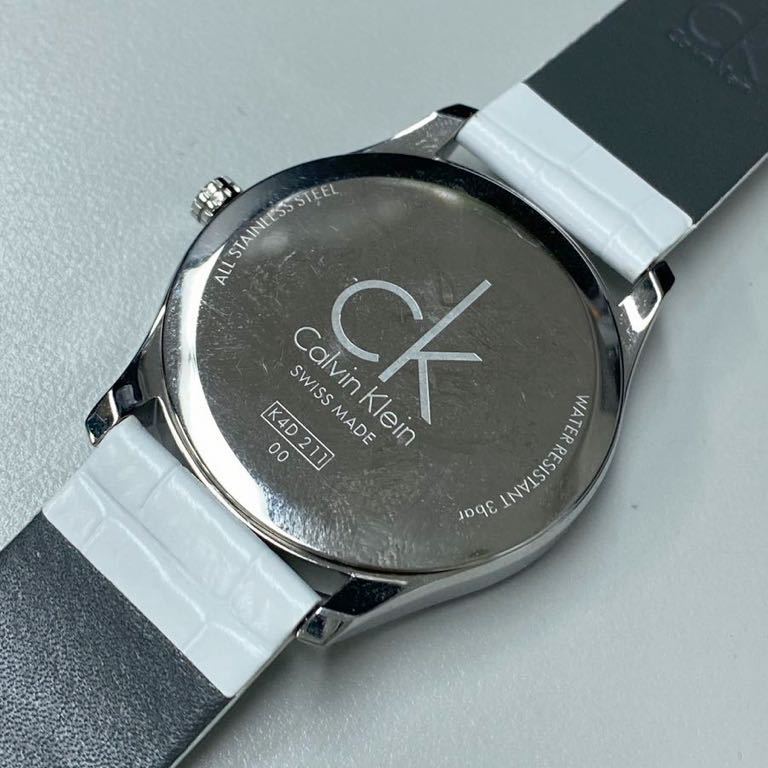 Calvin Klein カルバンクライン 腕時計　K4D211G6 メンズ腕時計　クォーツ　電池交換済 38mm ステンレス 長期保管品_画像5