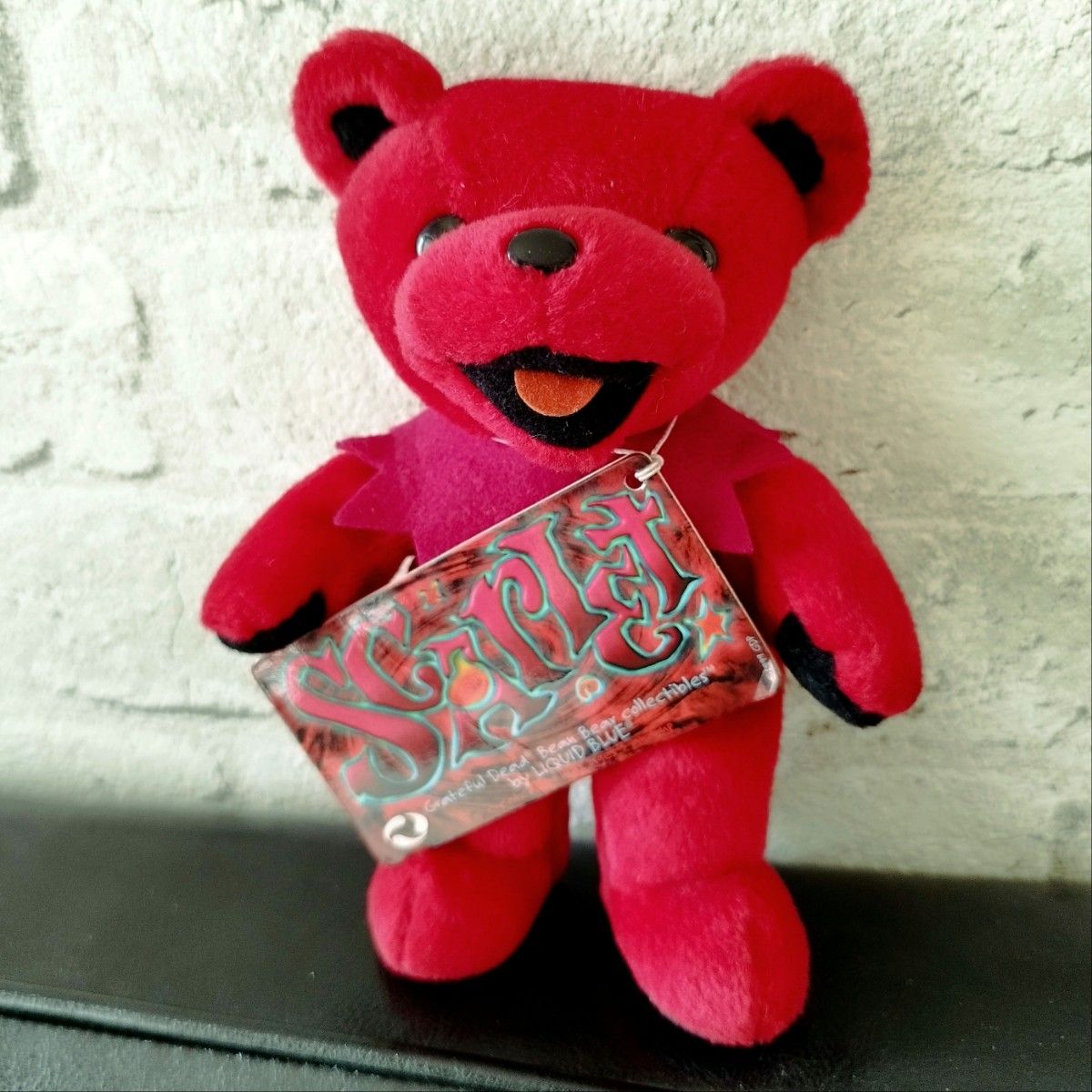 グレイトフルデッドベア☆ scarlet  レア ぬいぐるみ くま Grateful Dead Bear