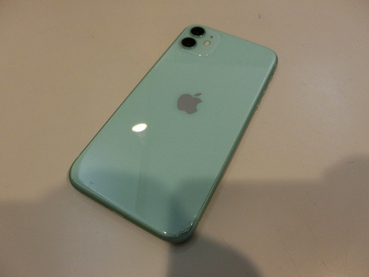 SIMフリー☆Apple iPhone11 64GB グリーン 中古品 本体のみ☆(iPhone