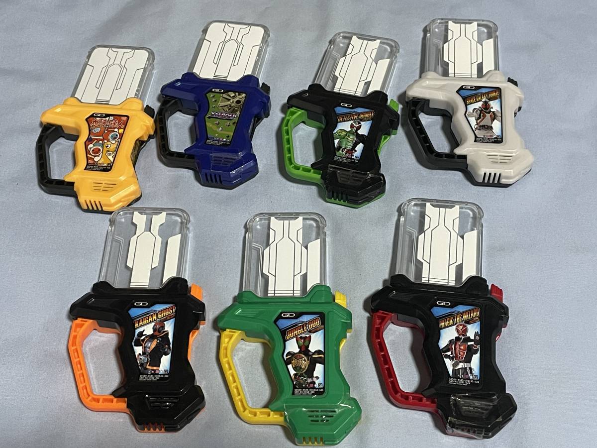 正規品SALE 仮面ライダーエグゼイド ガシャット7個セット 42Ow8