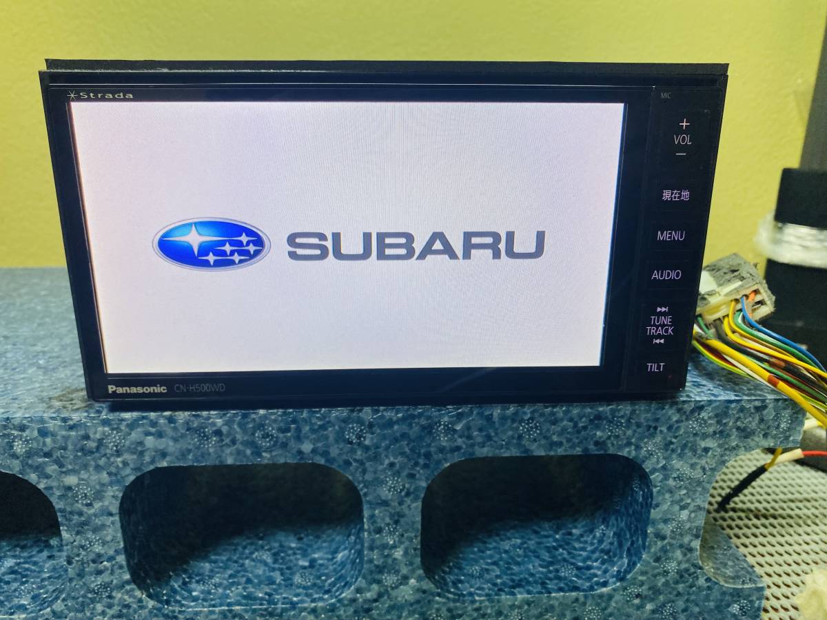 PANASONIC パナソニック ストラーダ HDD ナビ CN-H500WDFA 本体 ..-