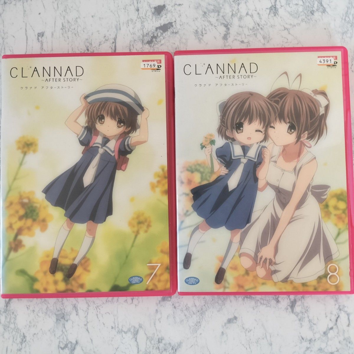 DVD　クラナド CLANNAD 1期、2期、劇場版 初回限定版　全17巻