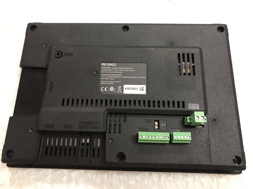 中古美品KEYENCEキーエンス タッチパネルVT5-W10動作保証|Yahoo 中古美品KEYENCEキーエンス タッチパネルVT5-W10動作保証|Yahoo
