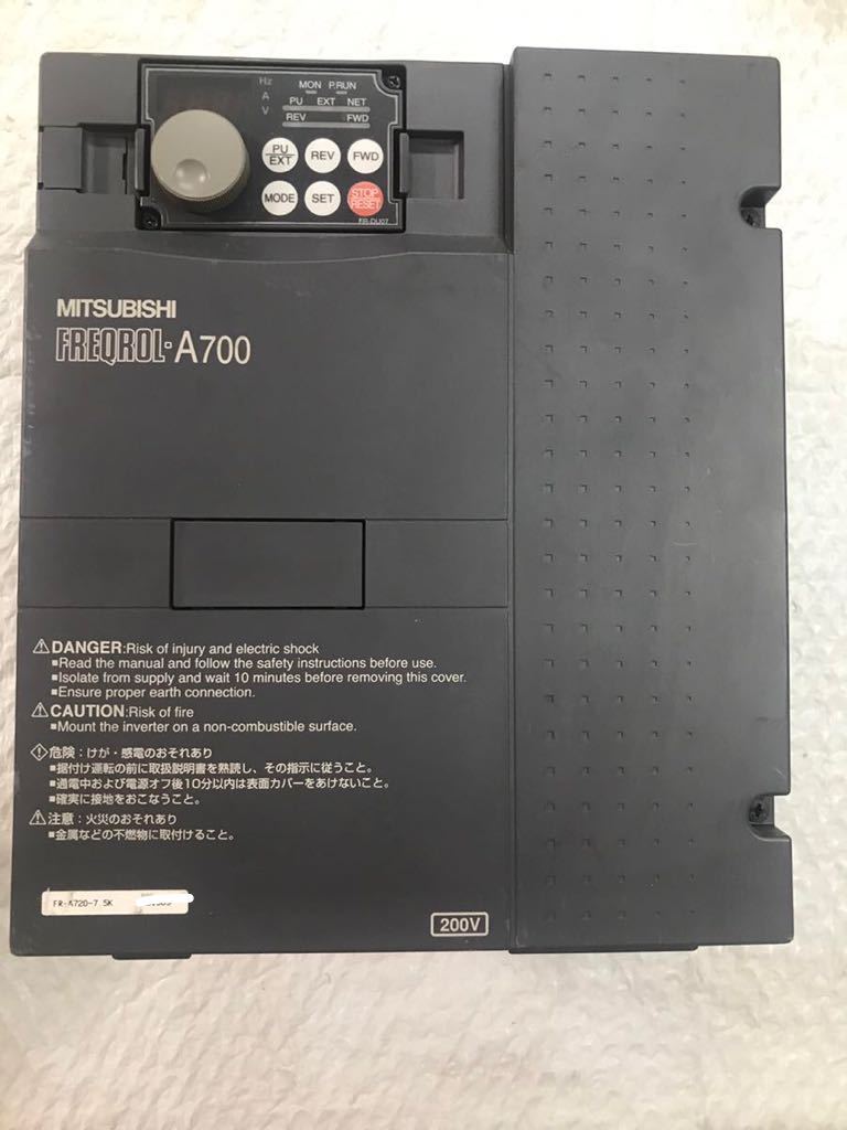 新作人気 訳があり三菱電機 MITSUBISHI インバーター FR-A720-7.5K動作保証 その他