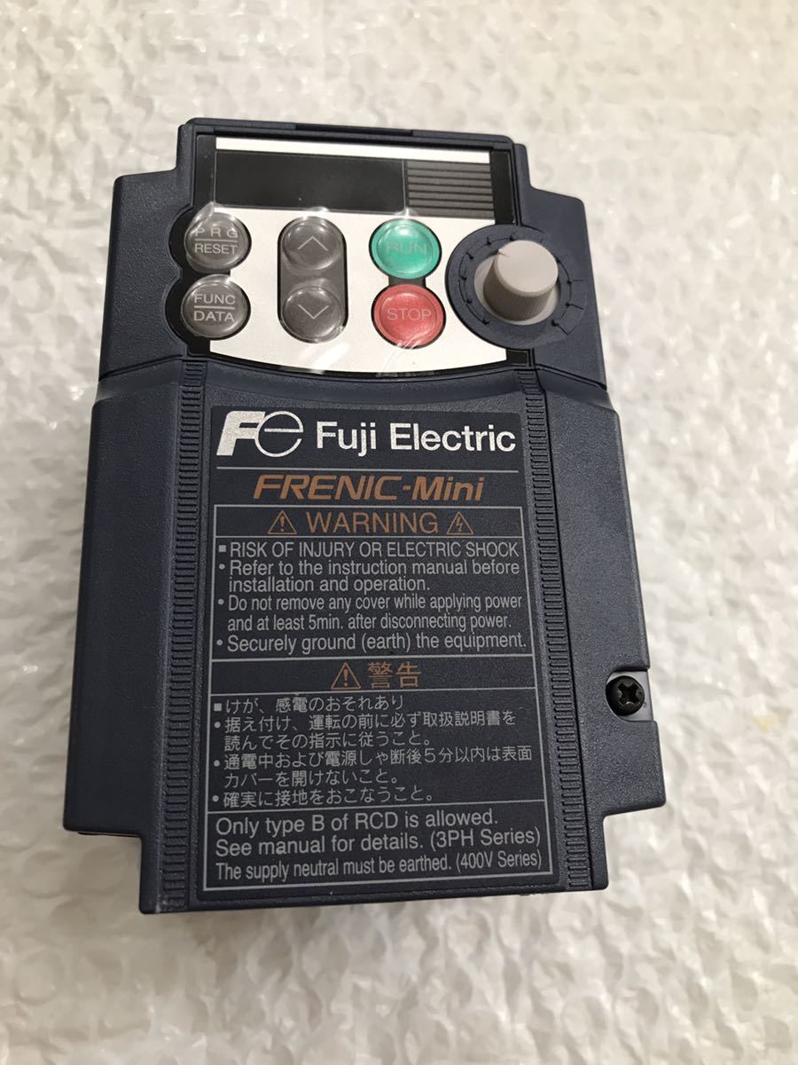 富士電機インバーター FRN0.4C2S-2J動作保証-