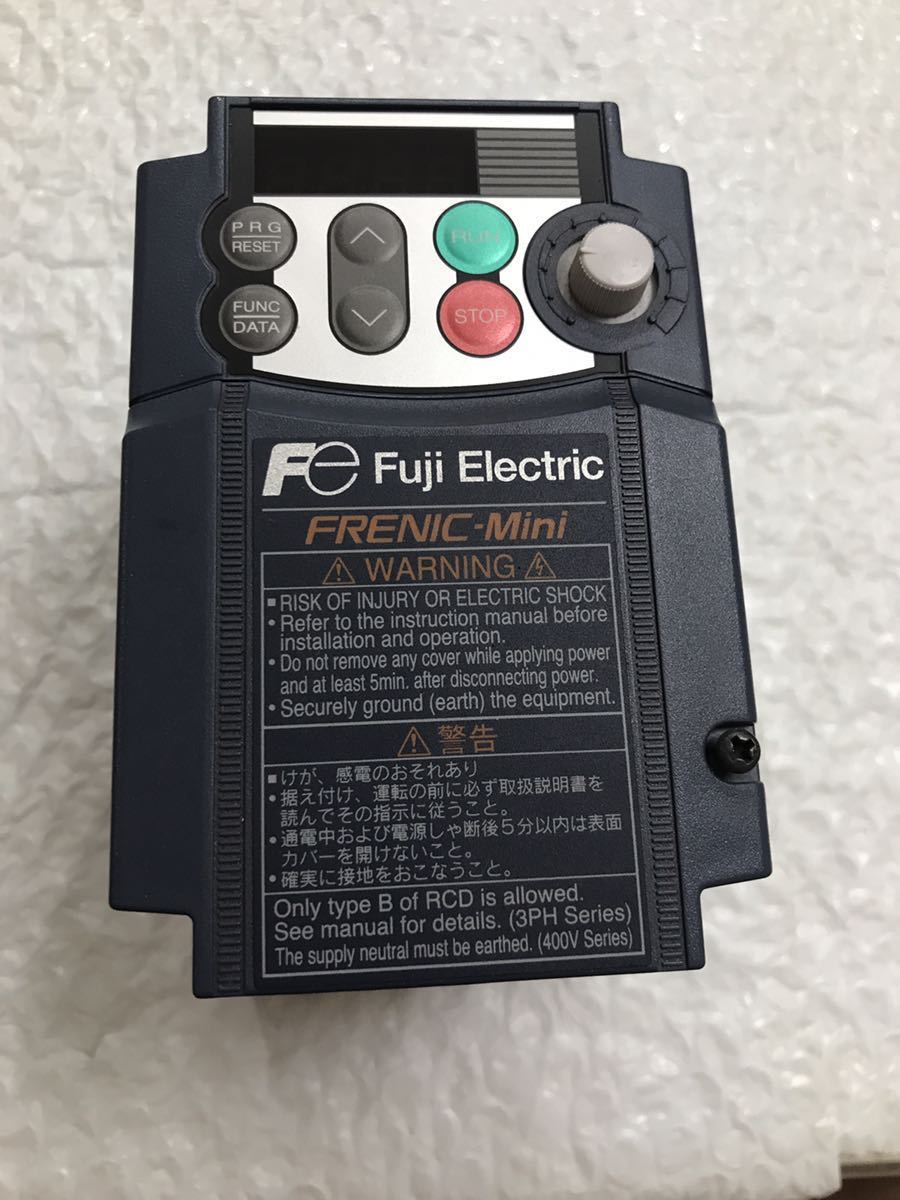 富士電機インバーター FRN0.75C2S-2J動作保証_画像1