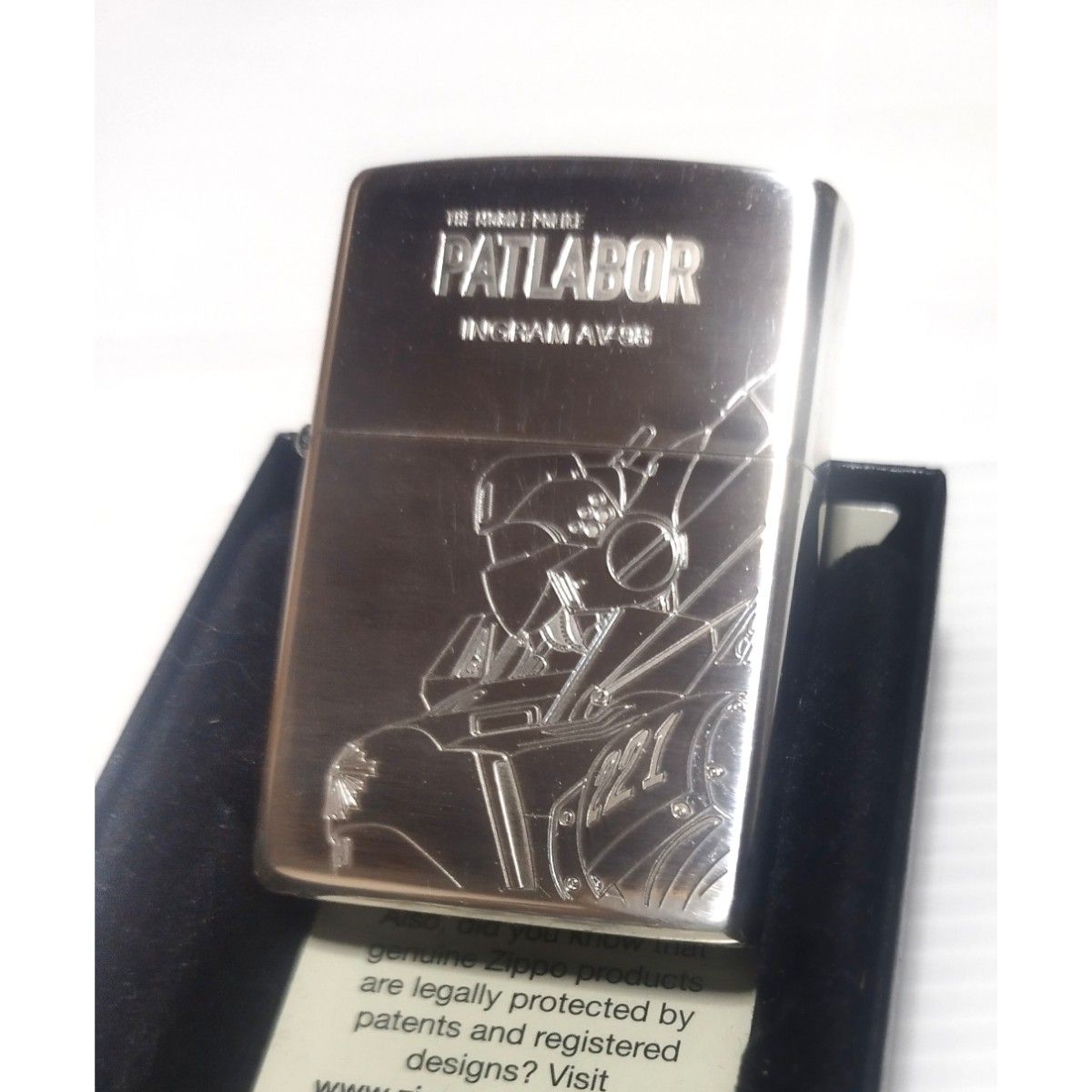 未使用　ZIPPO パトレイバー　イングラム　PATLABOR INGRAM AV-98 2020年製