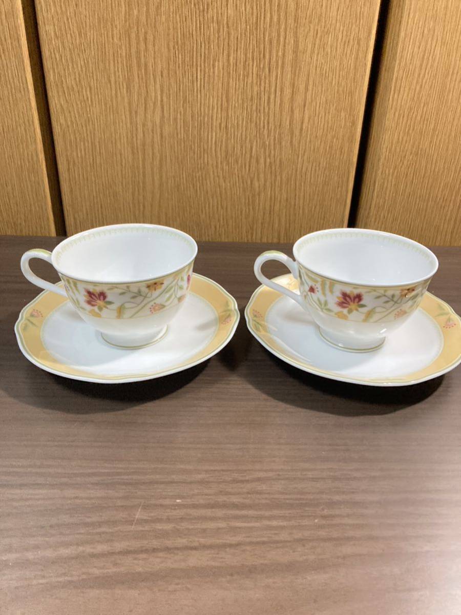 ノリタケ≪FIORE カップ&ソーサー 2客≫Noritake 花柄|Yahoo ノリタケ≪FIORE カップ&ソーサー 2客≫Noritake 花柄|Yahoo