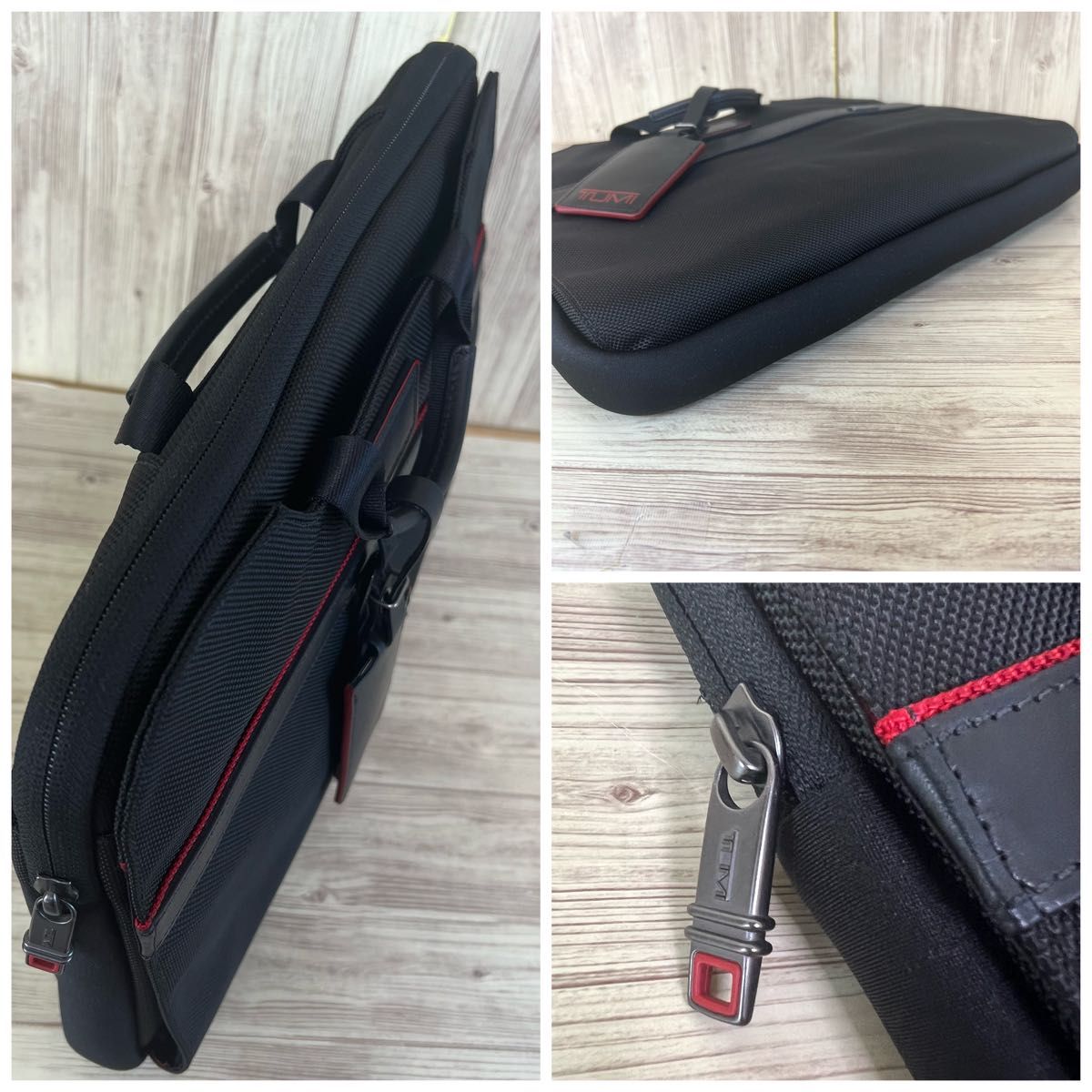 美品希少】TUMI × JAL 機内限定 トュミ ビジネスバッグ セカンド 美品希少】TUMI × JAL 機内限定 トュミ ビジネスバッグ セカンド