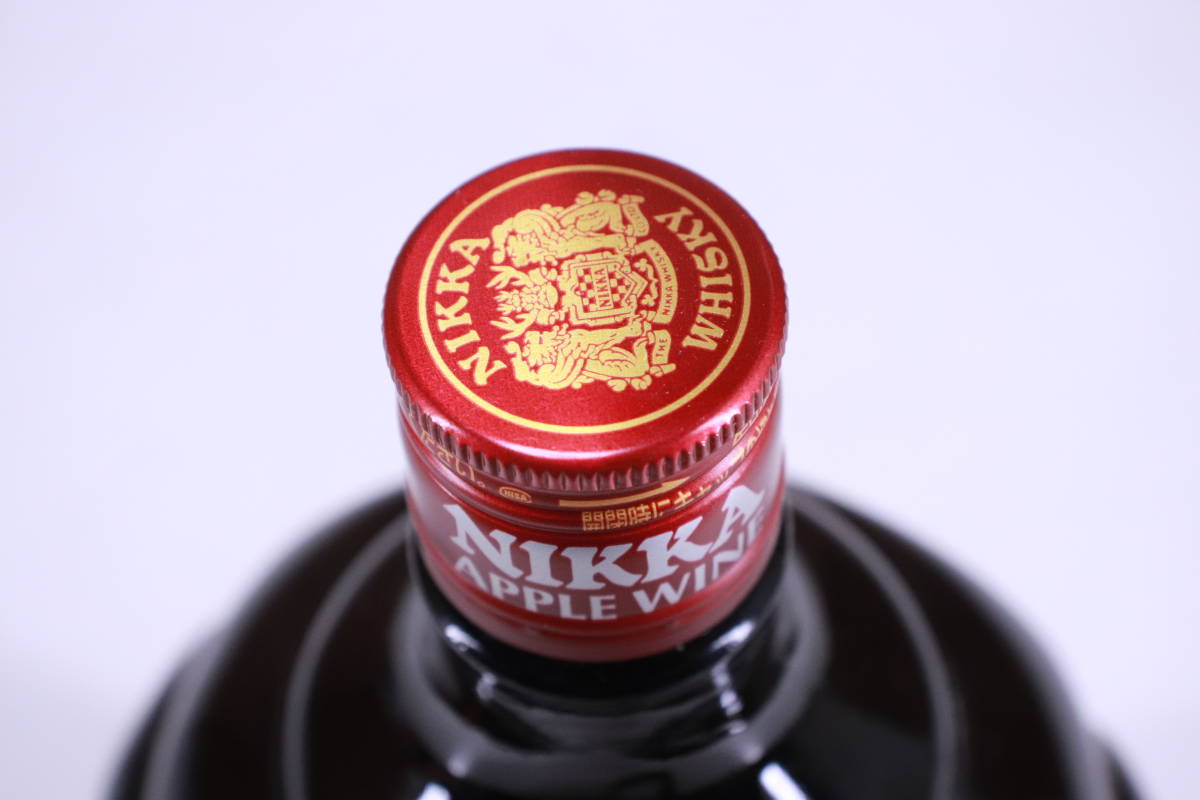 未開栓! 古酒 ワイン ニッカ アップルワイン NIKKA 22度 720ml 甘味果実酒 ニッカウヰスキー北海道工場ラベル■(F7688)の画像5